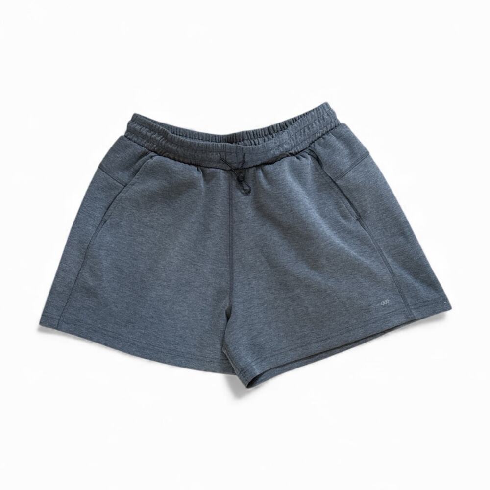 Leg3nd Men’s Dark Gray Sweat Shorts 4” inseam Size XL